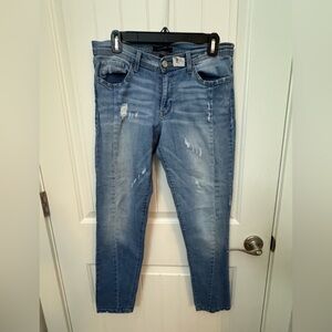Women's Blue Jeans flying monkey size 30 waist.